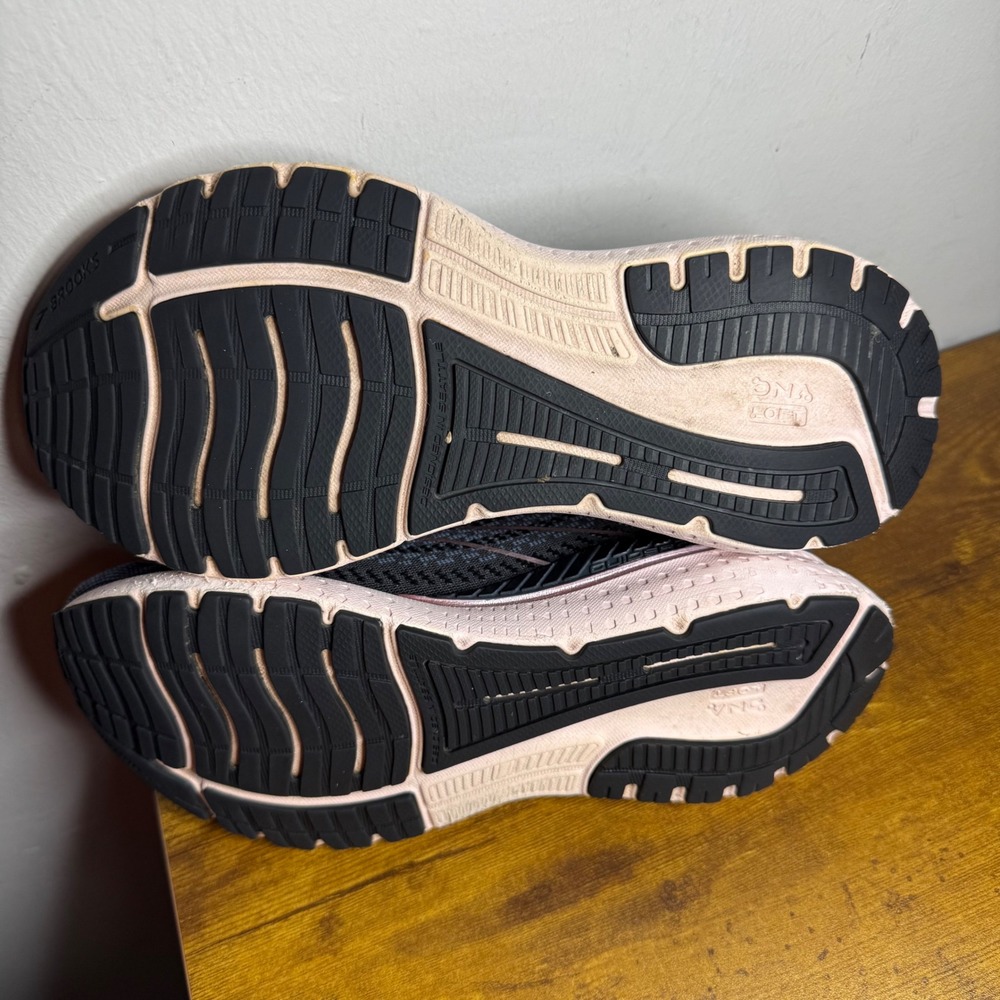 Brooks Glycerin GTS 19 Running Shoes Womens Size 8.5 Black Pink 1203441B074 - Picture 5 of 7